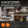 LEDVANCE LED Schienenstrahler Track Spot 55W/940 4200lm 24° schwarz IP20 kaltweiß nicht dimmbar D95 – Infografik