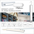 Osram LED Unterbauleuchte Linear Edge Sensor 30cm RGBW Remote Control 8W/3000K 460lm warmweiß dimmbar schwarz IP20 – Infografik