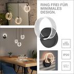 Osram LED Tischleuchte Decor Circle Clickcct 8,3W/3000-6500K 480lm tunable white nicht dimmbar schwarz IP20 – Infografik