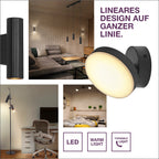 Osram Stehleuchte Decor Drums 2-flammig GU10 nicht dimmbar schwarz IP20 – Infografik
