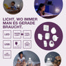 LEDVANCE LED-Nachtlicht Nightlux Torch herausnehmbar Bewegungssensor weiß IP54 – Infografik
