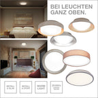 LEDVANCE Leuchte Orbis Pederson 450MM 830 Black 24W 1.450lm IP20 – Infografik