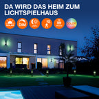 LEDVANCE Solar-LED-Fluter ENDURA Flood Butterfly Sensor 1,5 W 4.000 K IP65 schwarz – Infografik
