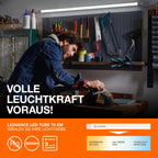Osram / Ledvance LED WIFI Smart+ Tube T8 160° 9-18W/827-865 abstimmbares Weiß 1100lm G13 AC 220-240V 600mm dimmbar – Infografik 2