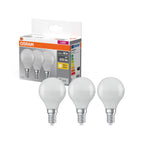 Osram LED Base Classic P 4,9-40W/827 E14 470lm warmweiß nicht dimmbar matt 180° - 3er Pack – Produkt mit Verpackung