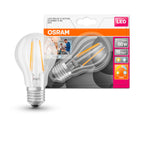 LEDVANCE LED Star+ CL A Act&Rel FIL 7-60W/827 E27 806lm 300° nicht dimmbar – Produkt mit Verpackung