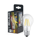 Osram LED Bellalux Classic A Filament 4-40W/827 E27 klar 300° 470lm warmweiß nicht dimmbar – Produkt mit Verpackung