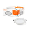 LEDVANCE LED Einbauleuchte DL ALU D200 25W/865 2370lm 100° weiß IP44 tageslichtweiß – Produkt mit Verpackung