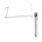 LEDVANCE LED Decken-/Pendelleuchte Office Line Grid Dim 1200 50W/840 4000lm dimmbar weiß IP20 – Produkt mit Verpackung