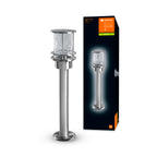 LEDVANCE Bodenleuchte Endura Classic Post 55cm max 60W nicht dimmbar steel IP44 – Produkt mit Verpackung