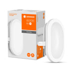 LEDVANCE LED Wandleuchte Bulkhead 6,1W/840 420lm kaltweiß nicht dimmbar weiß IP54 – Produkt mit Verpackung