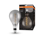 Osram LED Vintage 1906 Classic A160 Filament Smoke 5-12W/818 E27 110lm klar Warm Comfort Light 340° nicht dimmbar – Produkt mit Verpackung