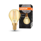 Osram LED Vintage 1906 Classic P Filament Gold 4-36 W/825 E14 410lm klar warmweiß 320° nicht dimmbar – Produkt mit Verpackung
