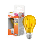 Osram / Ledvance LED Classic A gelb 300° 2,5-15W/622 235lm E27 220-240V nicht dimmbar – Produkt mit Verpackung