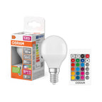 OSRAM LED Retrofit Classic P 5,5-40W/827 RGBW remote control E14 470lm mit Fernbedienung - Blister – Produkt mit Verpackung
