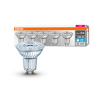 OSRAM LED Base PAR16 2,6-35W/840 GU10 230lm 36° nicht dimmbar 5er Pack – Produkt mit Verpackung