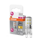 OSRAM LED BASE PIN CL 1,9-20W/827 G9 200lm nicht dimmbar 3er Blister – Produkt mit Verpackung