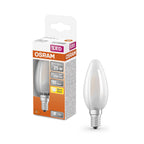 Osram Filament Star Classic B35 matt 300° 2,5-25W/827 warmweiß 250lm E14 220-240V – Produkt mit Verpackung