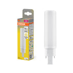 Osram LED Dulux D/E 7-18W/830 G24q-2 700lm HF & AC Mains matt warmweiß nicht dimmbar – Produkt mit Verpackung