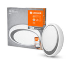 LEDVANCE Leuchte SMART + Wifi Orbis Moon Gray TW 34W 2.000lm IP20 – Produkt mit Verpackung