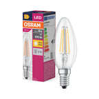 Osram LED Value Classic B Filament 4-40W/827 E14 470lm klar warmweiß nicht dimmbar – Produkt mit Verpackung
