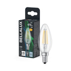 Osram LED Bellalux Classic B Filament 4-40W/840 E14 470lm klar kaltweiß nicht dimmbar – Produkt mit Verpackung