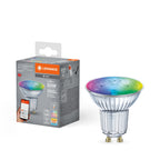 Osram / Ledvance LED WIFI Smart+ Reflektor PAR16 45° 4,9-32 W/827-865 RGBW 350lm GU10 230V dimmbar – Produkt mit Verpackung