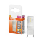 Osram / Ledvance LED Pin matt 300° 2,6-28W/827 warmweiß 290lm G9 220-240V – Produkt mit Verpackung