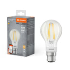 Ledvance LED WIFI Smart+ Classic A60 matt 300° 6-60W/827 warmweiß 806lm E27 220-240V dimmbar – Produkt mit Verpackung