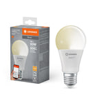 Osram / Ledvance LED WIFI Smart+ Classic A matt 220° 9-60W/827 warmweiß 806lm E27 220-240V dimmbar – Produkt mit Verpackung