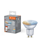 Osram / Ledvance LED WIFI Smart+ Reflektor PAR16 45° 4,9-40 W/827-865 abstimmbares Weiß 350lm GU10 230V dimmbar – Produkt mit Verpackung