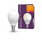 Osram / Ledvance LED Zigbee Smart+ Classic P matt 200° 4,9-40W/827 warmweiß 470lm E14 220-240V dimmbar – Produkt mit Verpackung