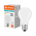 Osram / Ledvance LED Filament Classic A matt 300° Performance 7,5-75W/840 kaltweiß 1055lm E27 220-240V – Produkt mit Verpackung