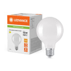 Osram / Ledvance LED Filament Globe G95 matt 300° Performance 11-100W/827 warmweiß 1521lm E27 220-240V dimmbar – Produkt mit Verpackung