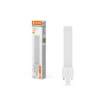 Osram / Ledvance LED Dulux S matt 120° Value 4-9W/830 warmweiß 500lm G23 KVG AC 220-240V – Produkt mit Verpackung