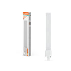 Osram / Ledvance LED Dulux S matt 120° Value 6-11W/830 warmweiß 630lm G23 KVG AC 220-240V – Produkt mit Verpackung