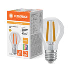 Osram / Ledvance LED Filament Classic A klar 300° Superior 4,2-40W/927 warmweiß 470lm E27 220-240V dimmbar – Produkt mit Verpackung