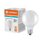 Osram / Ledvance LED Filament Globe G95 matt 300° Performance 11-100W/827 warmweiß 1521lm E27 220-240V – Produkt mit Verpackung
