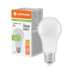 Osram / Ledvance LED Classic A matt 200° Performance 20-150W/827 warmweiß 2452lm E27 220-240V dimmbar – Produkt mit Verpackung