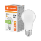 Osram / Ledvance LED Classic A matt 200° Superior Facility 7-60W/827 warmweiß 806lm E27 220-240V – Produkt mit Verpackung