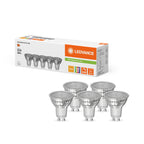 Osram / Ledvance LED Reflektor PAR16 36° Performance 4,5-50W/927 warmweiß 350lm GU10 220-240V dimmbar 5er – Produkt mit Verpackung