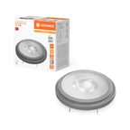 Osram / Ledvance LED AR111 24° Superior 7,4-50W/927 warmweiß 450lm G53 12V dimmbar – Produkt mit Verpackung