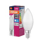 Osram / Ledvance LED Kerze B matt 220° Value 4,9-40W/865 tageslichtweiß 470lm E14 220-240V – Produkt mit Verpackung