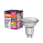 Osram / Ledvance LED Spot PAR16 36° Value 4,3-50W/827 warmweiß 350lm GU10 220-240V – Produkt mit Verpackung