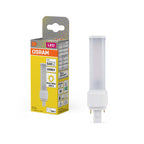 Osram / Ledvance LED Dulux D matt 120° 5-10W/830 warmweiß 540lm G24d-1 KVG AC – Produkt mit Verpackung