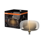 Osram / Ledvance LED Filament Vintage 1906 Big Elipse klar 320° Magnetic 4-6W/818 extra warmweiß 60lm E27 220-240V dimmbar – Produkt mit Verpackung