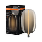 Osram / Ledvance LED Filament Vintage 1906 Big Elipse Oval klar 320° Magnetic 4,8-10W/818 extra warmweiß 100lm E27 220-240V dimmbar – Produkt mit Verpackung