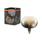 Osram / Ledvance LED Filament Vintage 1906 Big Globe klar 150° Magnetic 4,5-15W/818 extra warmweiß 150lm E27 220-240V – Produkt mit Verpackung
