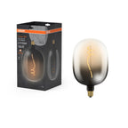 Osram / Ledvance LED Filament Vintage 1906 Big Oval klar 220° Magnetic 4,5-15W/818 extra warmweiß 150lm E27 220-240V – Produkt mit Verpackung