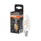 Osram / Ledvance LED Filament Vintage 1906 Kerze B klar 300° Spiral 3,1-28W/927 warmweiß 300lm E14 220-240V dimmbar – Produkt mit Verpackung
